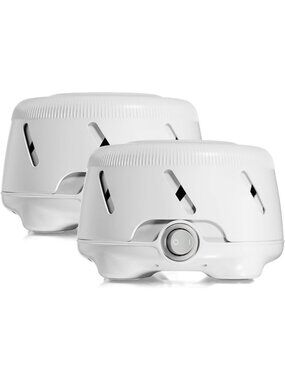 2 Pack White Noise Sound Machine - Non-Looping Fan for Sleep, Office